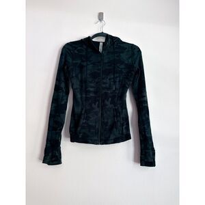 Lululemon Dark Camo Scuba Jacket